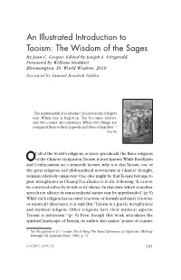 An Illustrated Introduction to Taoism: the Wisdom of the Sages by Jean C