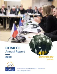 COMECE Annual Report 2020