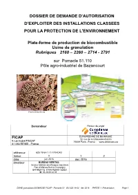 FICAP Pomacle 51 DDAE PART 1 Descriptif 13 Dec 2016