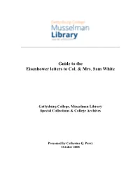MS-098: Eisenhower Letters to Col