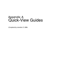 Quick-View Guides