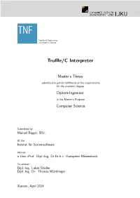 Truffle/C Interpreter