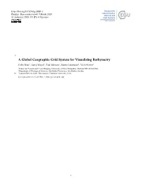 A Global Geographic Grid System for Visualizing Bathymetry