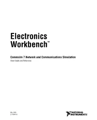 Commsim 7 Network and Communications Simulation User Guide and Reference