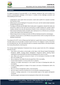 Regional Spatial Development Framework