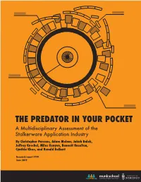The Predator in Your Pocket: a Multidisciplinary Assessment of the Stalkerware Application Industry