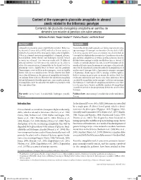Content of the Cyanogenic Glucoside Amygdalin in Almond Seeds Related