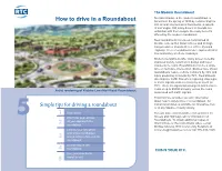 How to Drive in a Roundabout America in the Spring of 1990 by Constructing the First Circular Intersection in Summerlin, a Suburb of Las Vegas