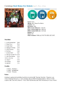 Cornbugs Rest Home for Robots Mp3, Flac, Wma