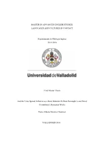 Master in Advanced English Studies: Languages and Cultures in Contact