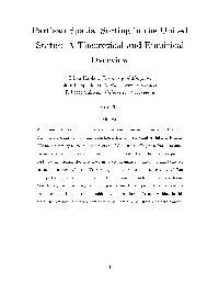 Partisan Spatial Sorting in the United States: a Theoretical and Empirical Overview