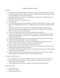 Roberts Rules of Order Basic Rules