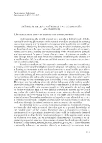 Artificial Neural Networks and Complexity: an Overview