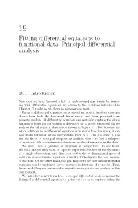 Fitting Differential Equations to Functional Data: Principal Differential Analysis