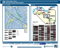 St Johns Station – Zone 2 I Onward Travel Information Local Area Map Bus Map