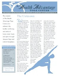 The Unknown of the Health Advantage Yoga E Have All Had Huge Nerve-Wracking Event Years, and at One Point I Wthe Experience of Becomes Commonplace