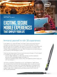 Exciting, Secure Mobile Experiences That Simplify Your Life