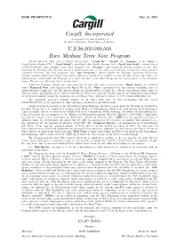 Cargill Incorporated by Segment