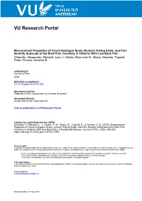 Measurement Properties of Visual Analogue