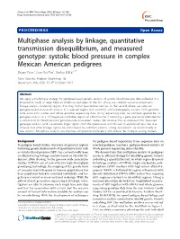 Multiphase Analysis by Linkage, Quantitative Transmission