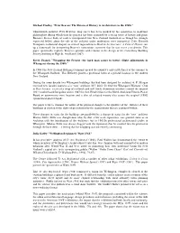 Michael Findlay "Peter Beaven: the Return of History to Architecture in the 1960S"