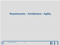 Requirements Engineering and Agile Methodology