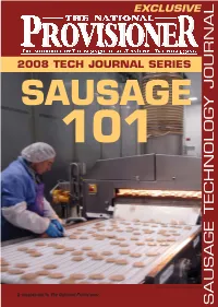 2008 Tech Journal Series Sausage 101
