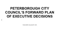 9. Appendix 1 – Forward Plan of Executive Decisions , Item 9. PDF