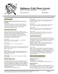 BFMS Newsletter