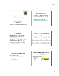 Using Impro-Visor What Is Impro-Visor?