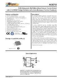 ACS712 Current Sensor