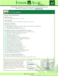 May 2011 • Volume 12, Issue 2 •