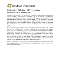 Posready: POS for .NET Overview by Gordon H