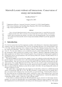 Maxwell-Lorentz Without Self Interactions
