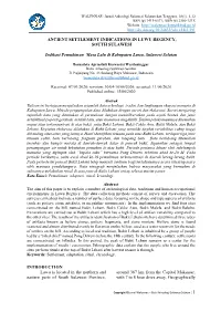 Ancient Settlement Indications in Luwu Regency, South Sulawesi