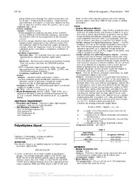 Polyethylene Glycols: Carefully the Calibration Table of the Molecular Weight Distribution Introduce 25.0 Ml of the Phthalic Anhydride Solution Into a Software