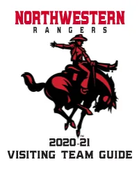 2O20-21 Visiting Team Guide Table of Contents Quick Facts