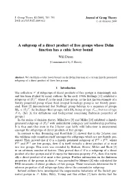 A Subgroup of a Direct Product of Free Groups Whose Dehn Function Has a Cubic Lower Bound