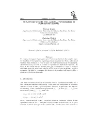 A40 Integers 21 (2021) Cyclotomic Points And