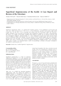 Superficial Angiomyxoma of the Eyelid. a Case Report and Review of The