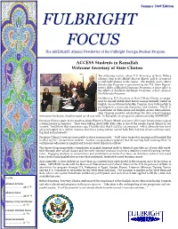 Alumni Student Newsletter Draft