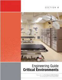 Critical Environments Engineering Guide