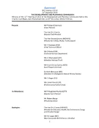 Approval of Minutes of the 1St Meeting of The