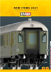 New Items 2021 Locomotives and Wagons in Gauge H0 and N