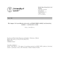The Impact of Anaesthesia Protocols on BOLD Fmri Validity in Laboratory Rodents –A Systematic Review