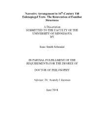 Till Eulenspiegel As a “Recurring Character” in the Works of Hans Sachs