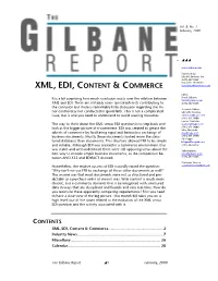 Xml, Edi, Content & Commerce