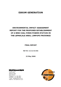 Eskom Generation