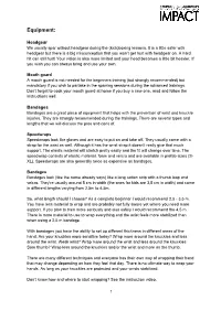 Read the Full Documentation on Equipment And