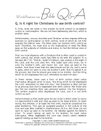 Is It Right for Christians to Use Birth Control?